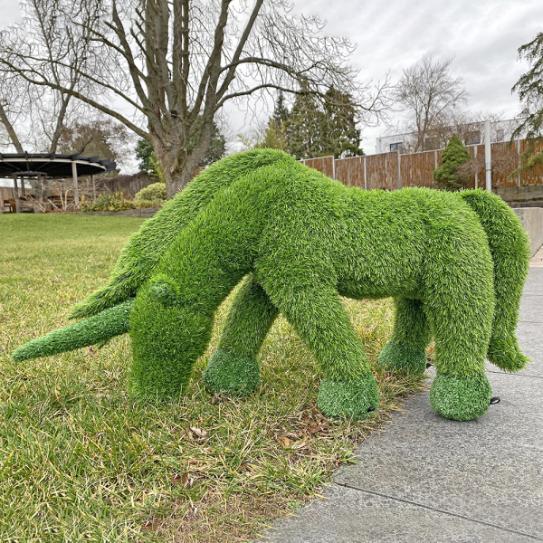 AniPlants, Grasfigur, "Einhorn", , Gartendeko, 46cm